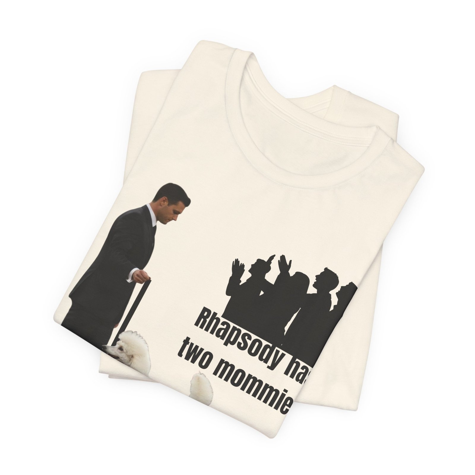 Funny "Best in Show" Standard Poodle Tee | Rhapsody Has Two Mommies - Image 11