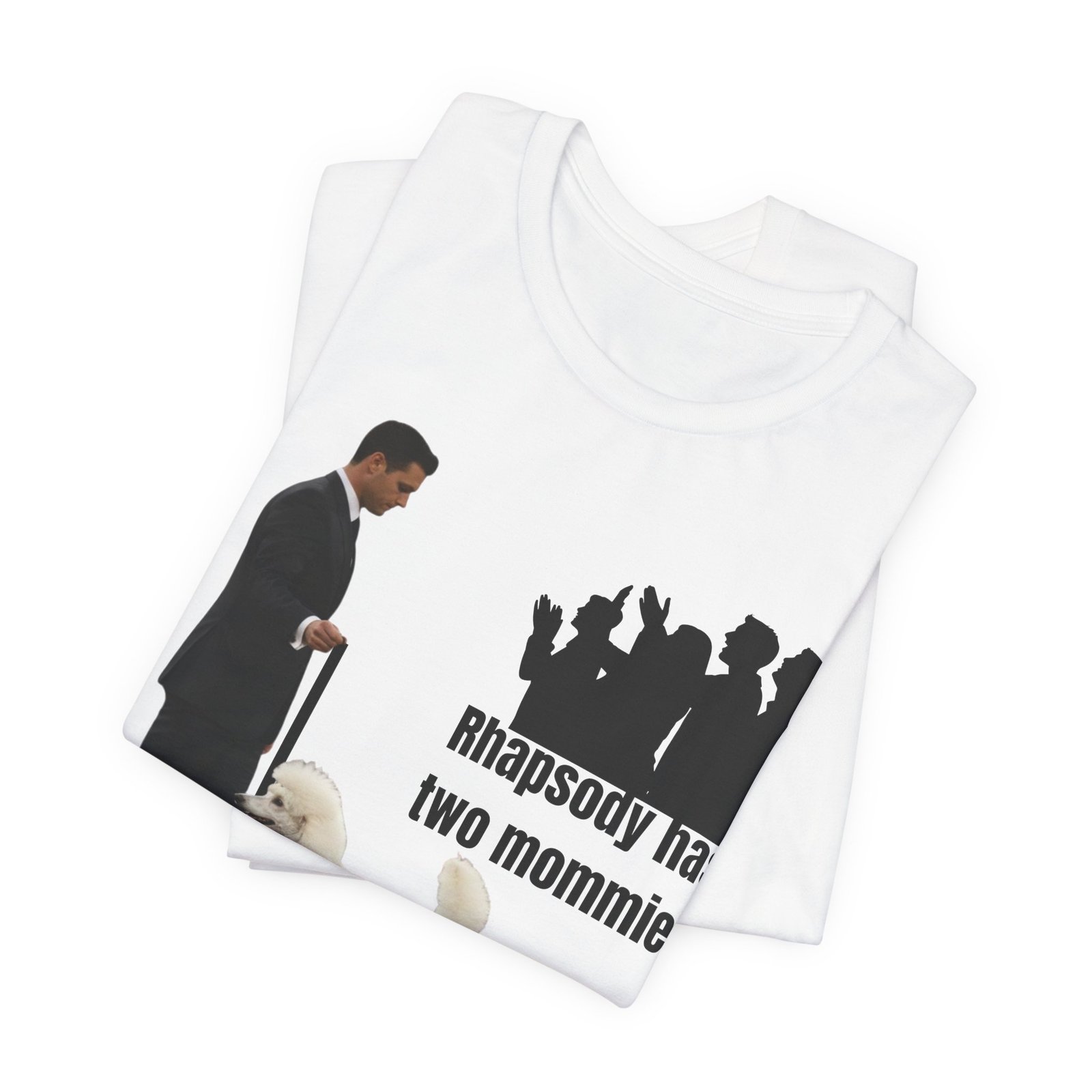 Funny "Best in Show" Standard Poodle Tee | Rhapsody Has Two Mommies - Image 7