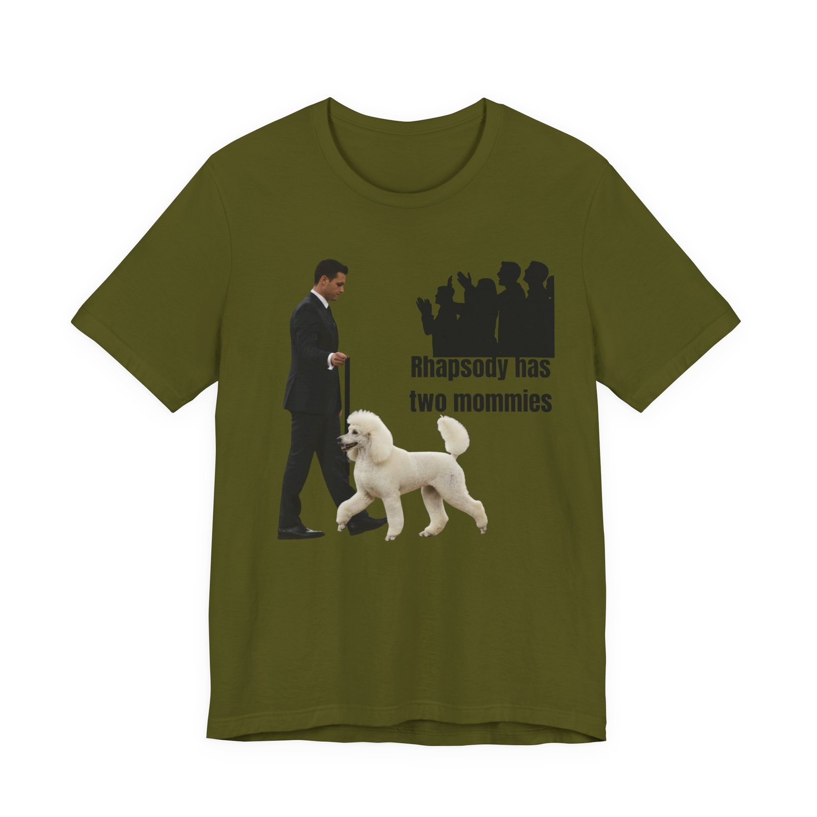 Funny "Best in Show" Standard Poodle Tee | Rhapsody Has Two Mommies - Image 25