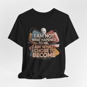 Empowering Quote Tee - Inspirational Short Sleeve Shirt for Personal Growth, Motivation, Self-Discovery, Gift for Graduates, [...]
