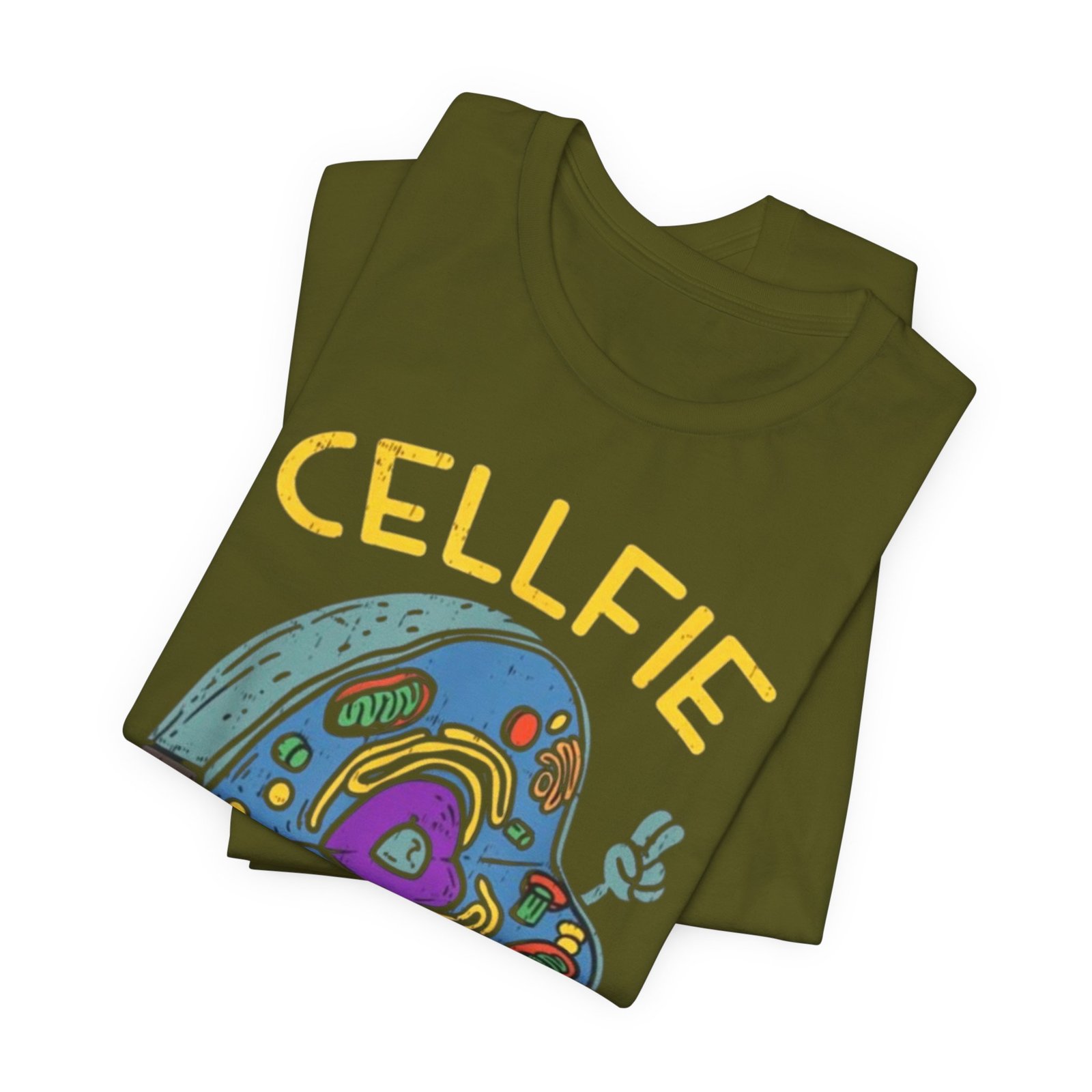 Cellfie cell biology diagram Tee | science pun t-shirt - Image 23