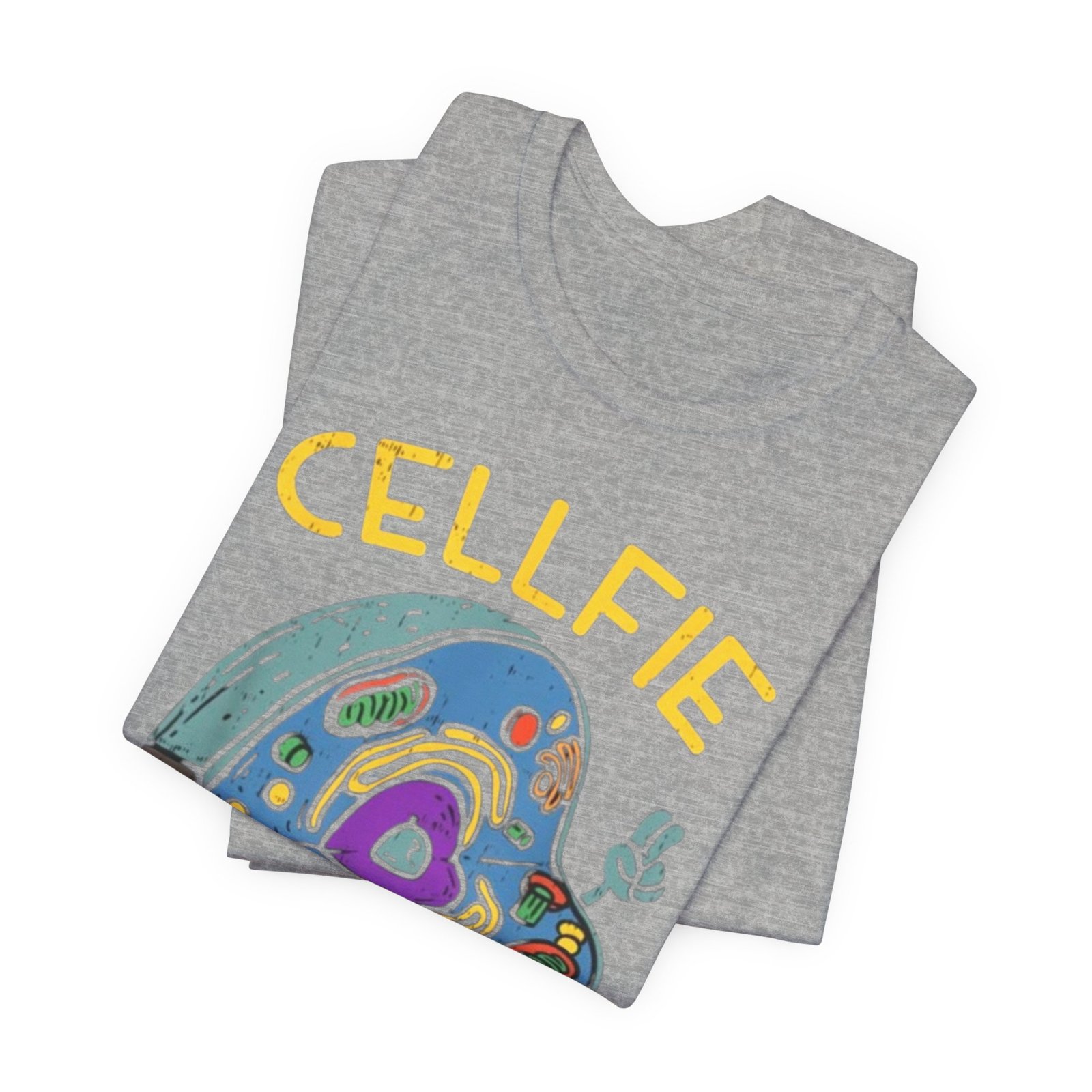 Cellfie cell biology diagram Tee | science pun t-shirt - Image 27