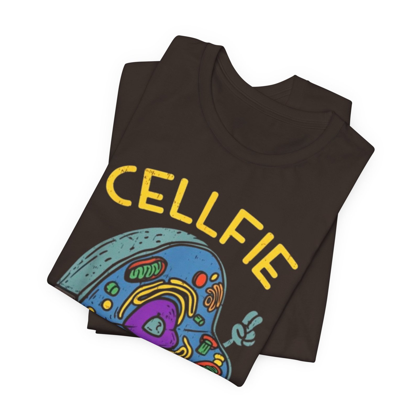 Cellfie cell biology diagram Tee | science pun t-shirt - Image 7