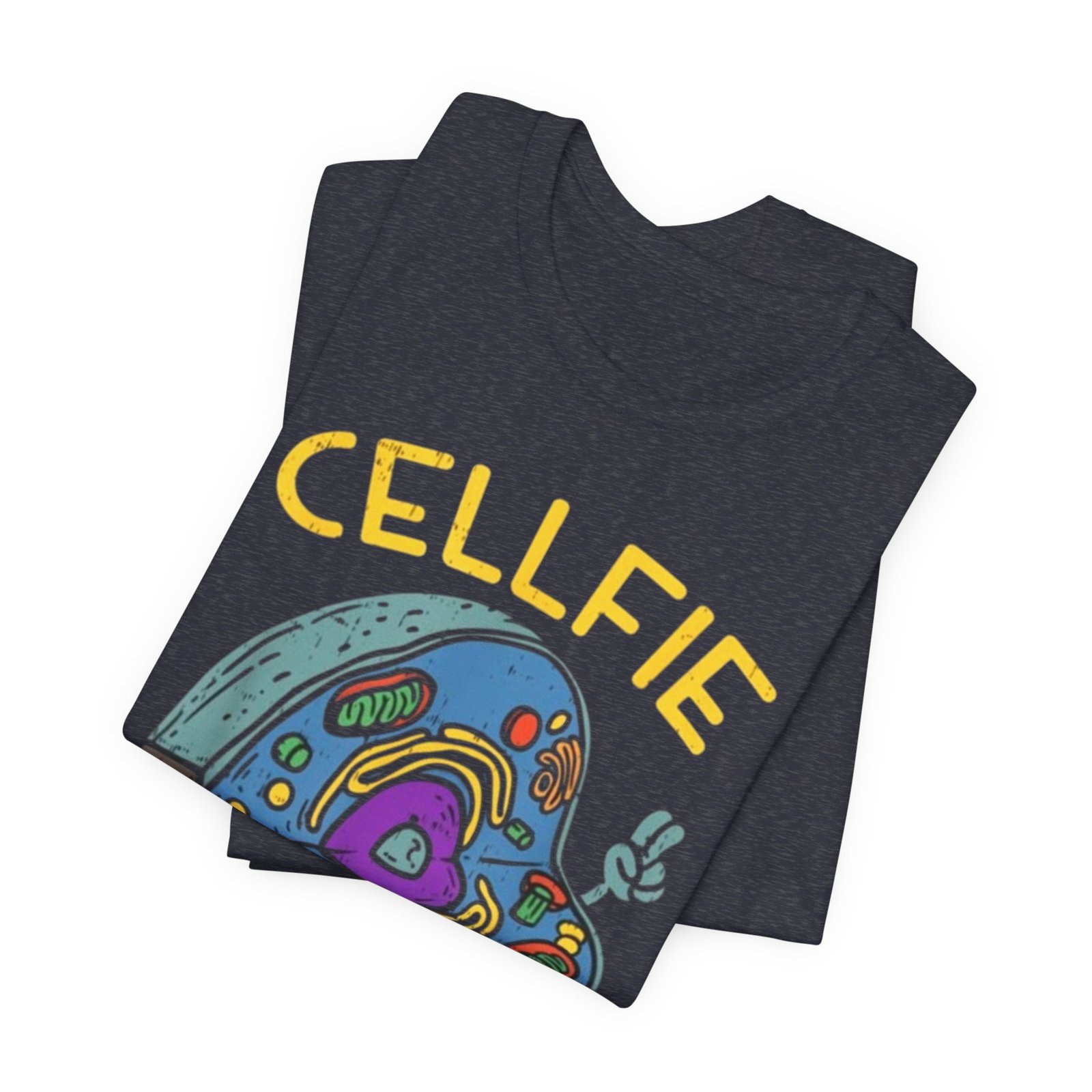 Cellfie cell biology diagram Tee | science pun t-shirt - Image 39