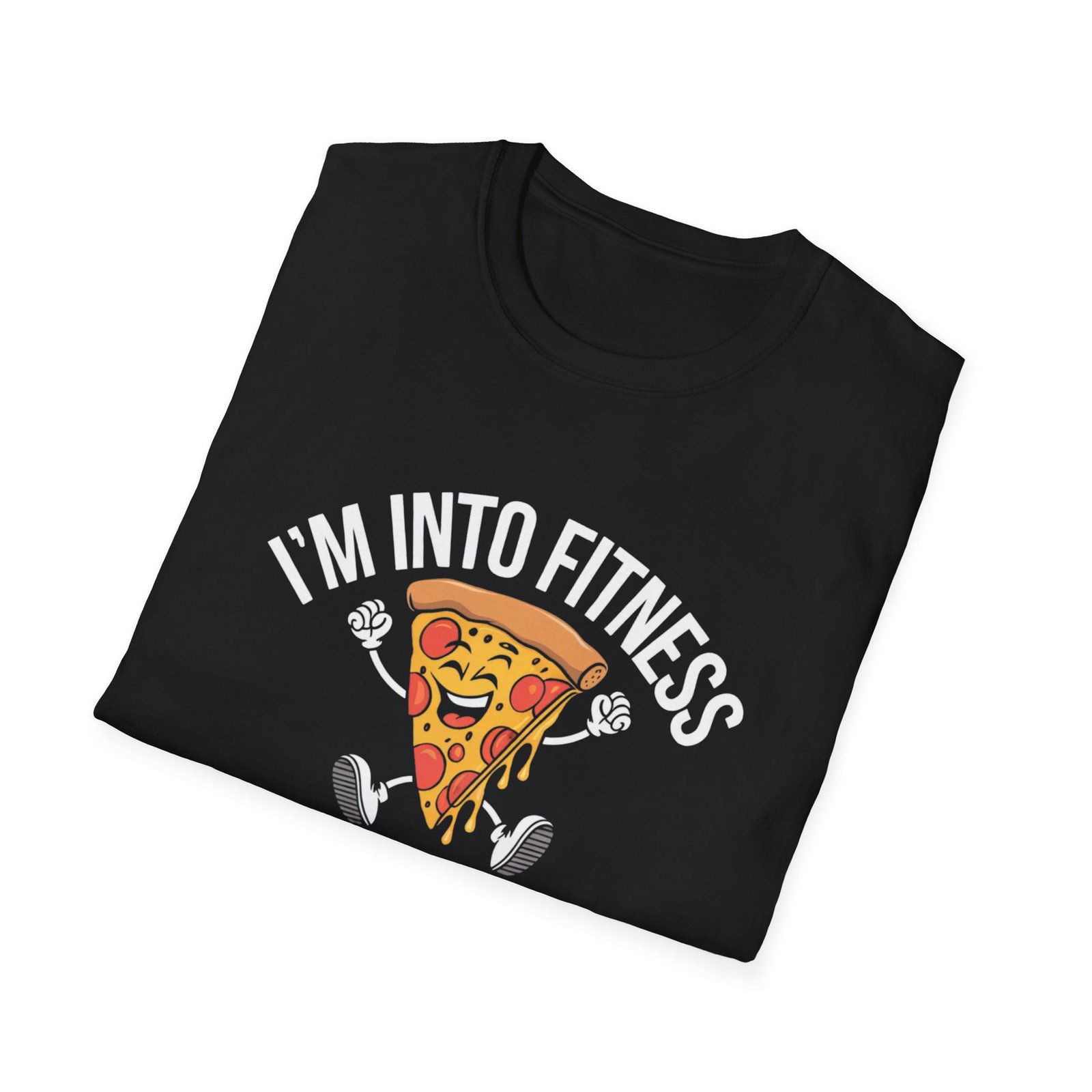 Pizza tshirt, Funny Pizza T-Shirt, Foodie Tee, Pizza Lover Shirt, Unisex Softstyle Top, Novelty Graphic Tee, Food Lover Gift - Image 4